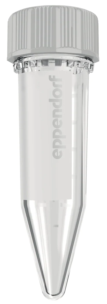 艾本德Eppendorf Tubes? 5.0 mL 帶螺旋蓋, 5.0 mL, 無菌、無熱原, 無RNase和DNase, 無DNA, 無色, 200 個(gè) (2 包 × 100 個(gè))貨號(hào) 00301