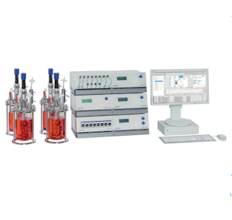 德國(guó)艾本德Eppendorf,DASGIP? Parallel Bioreactor System, 適用細(xì)胞培養(yǎng)，最大 50?sL/h 通氣, 12 罐體系統(tǒng)，臺(tái)式罐體