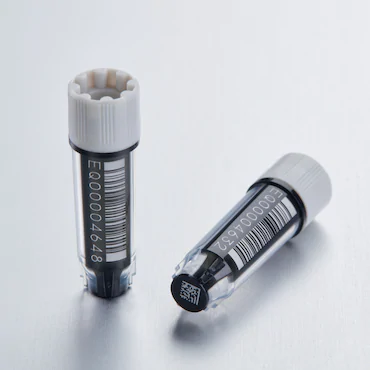 艾本德Eppendorf CryoStorage Vial，無菌, 無菌, 0.5 mL, 不含 DNase、RNase、人類 DNA 和內(nèi)毒素；外螺紋，預先加蓋灰色管蓋，帶 2D SafeCode 